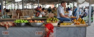 Zona de frutas en Chorsu Market